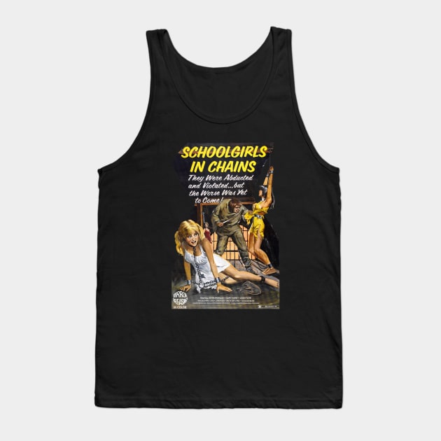 Schoolgirls In Chains Tank Top by SHOP.DEADPIT.COM 